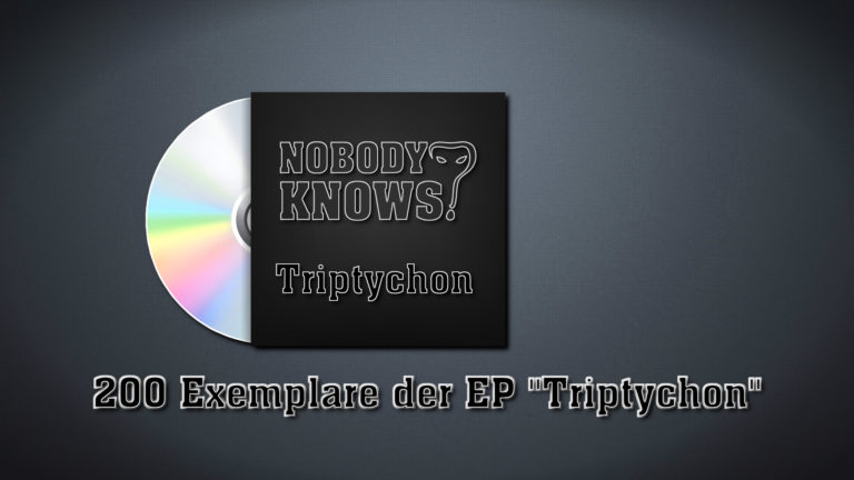 200 Exemplare der EP „Triptychon“